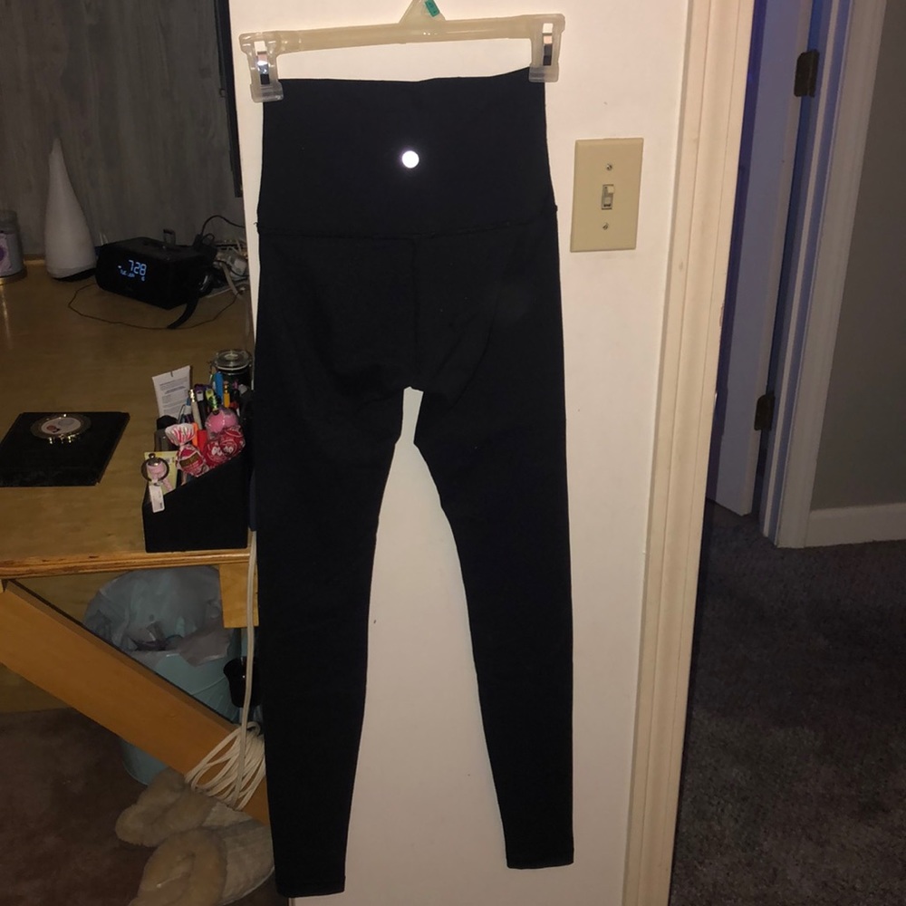lululemon black wudner under full length leggings